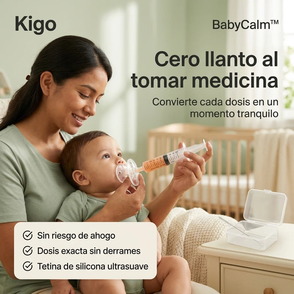 Chupón Dosificador BabyCalm™: Medicina Sin Lágrimas Ni Ahogos