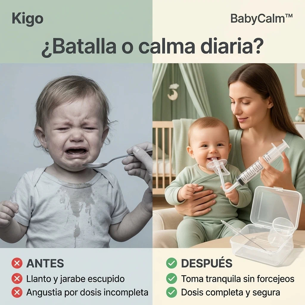 Chupón Dosificador BabyCalm™: Medicina Sin Lágrimas Ni Ahogos