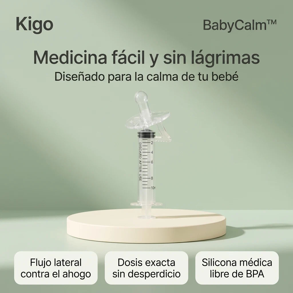Chupón Dosificador BabyCalm™: Medicina Sin Lágrimas Ni Ahogos