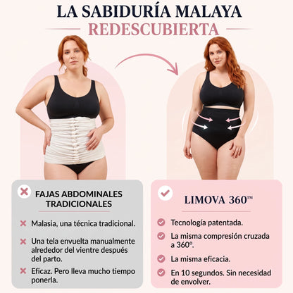 Panty Postparto Limova™: Cierra la Diástasis y Alivia tu Espalda